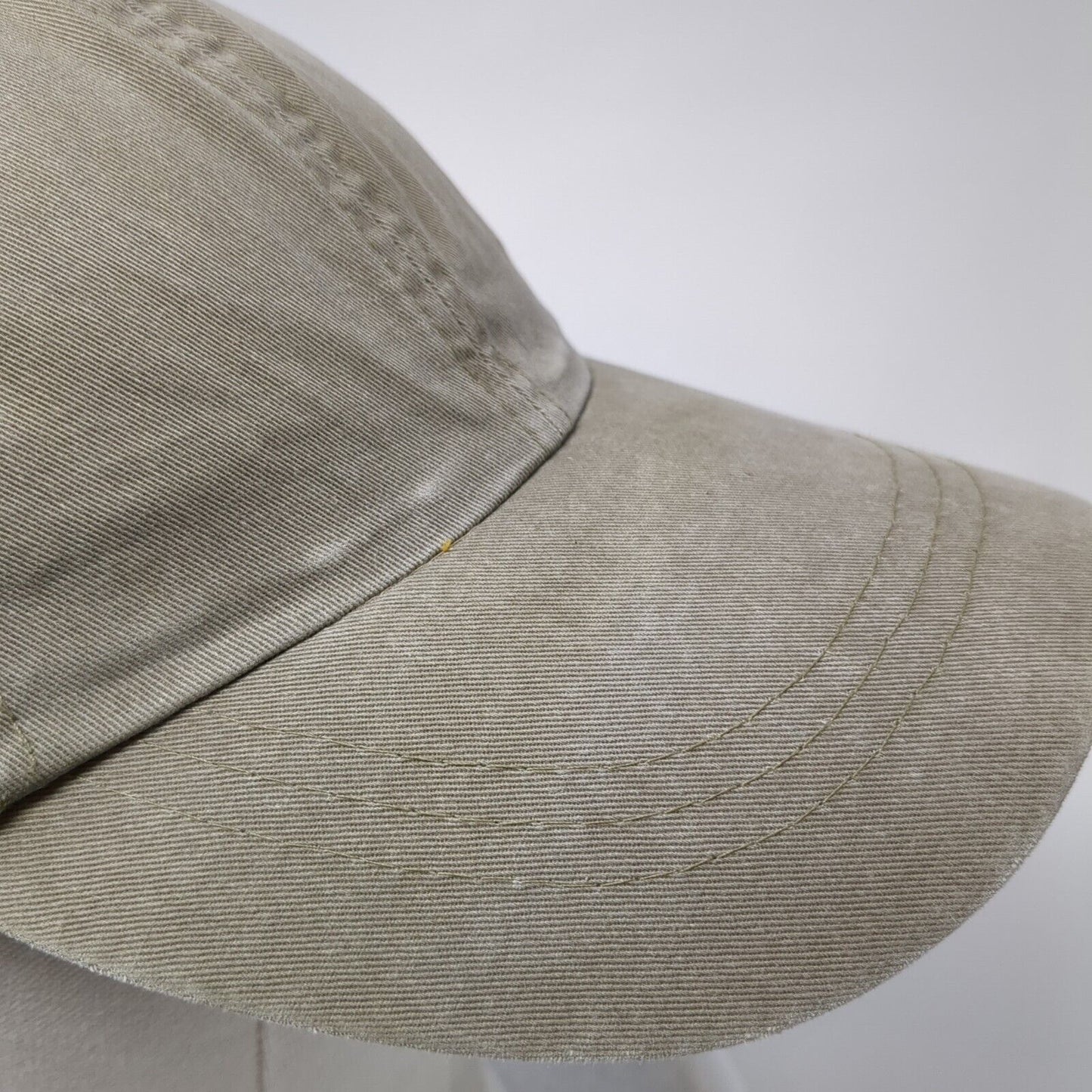 Falcon Slideback Hat Brown One Size Adjustable Leather Strap Blank