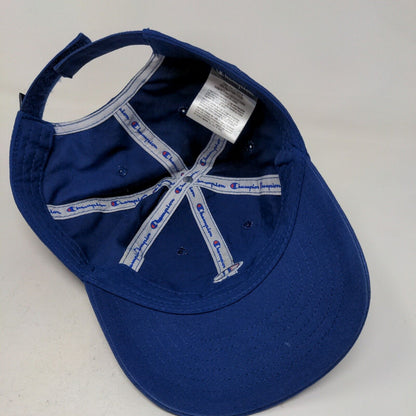 Champion Boy's Strapback Hat Blue Size OSFA Embroidered Logo Adjustable