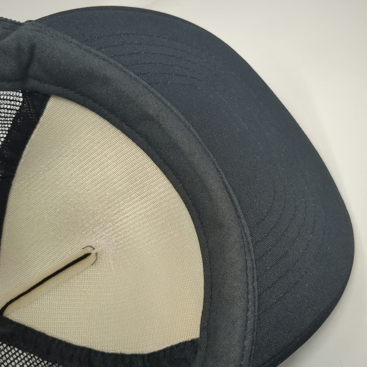 Nasco Ryobi Black One Size Trucker Hat Snapback Mesh Foam Front Rope Detail