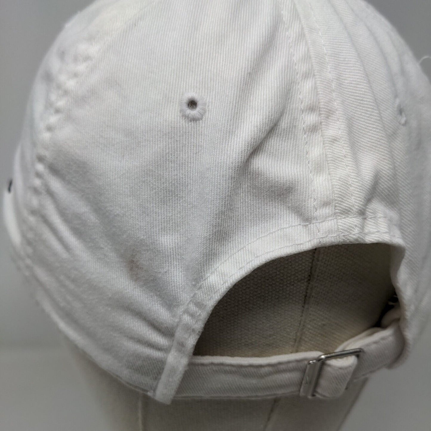 Marietta Slideback Hat White OSFM Embroidered Nike Heritage 86
