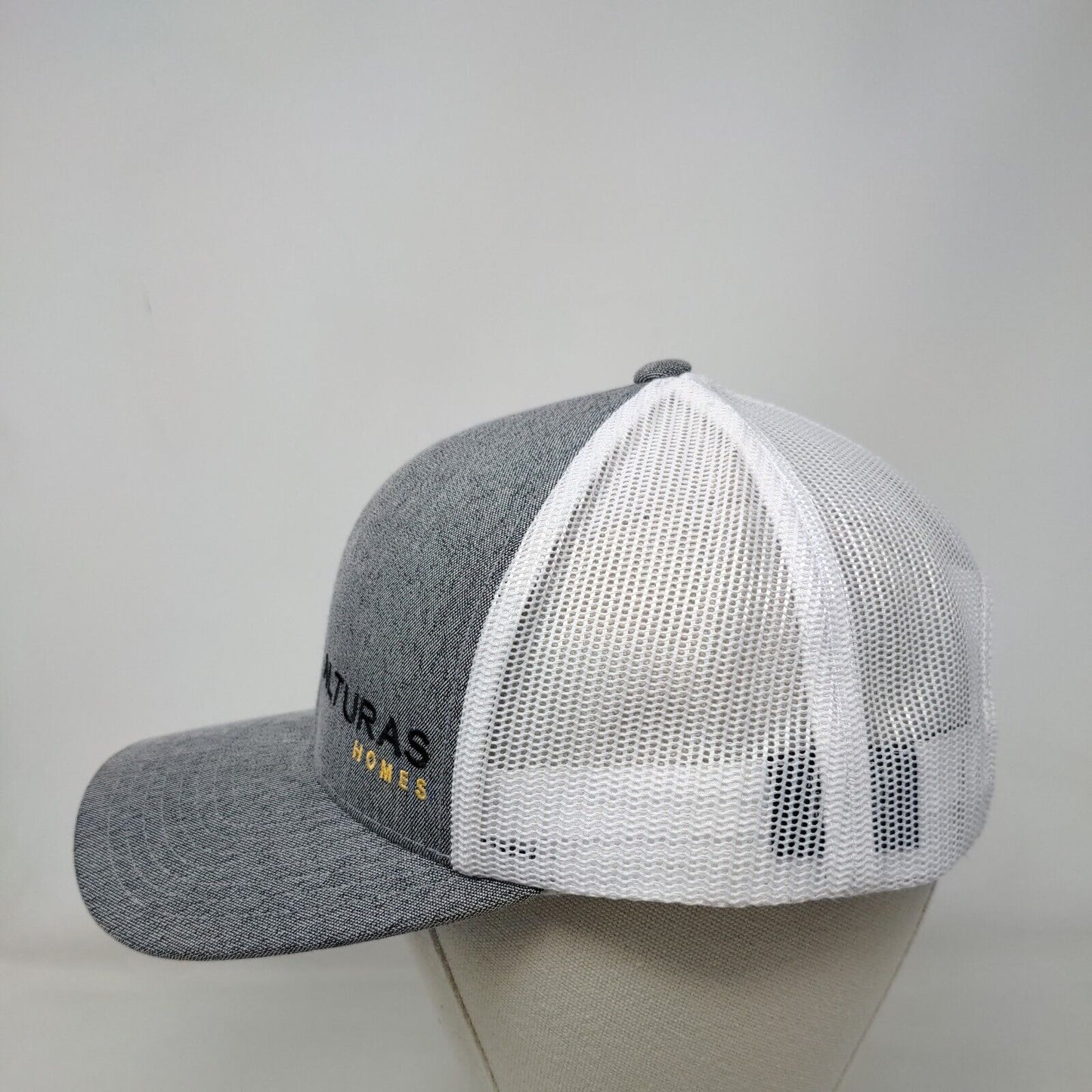 Alturas Homes Snapback Trucker Hat Gray OSFA Mesh Back Pacific Headwear