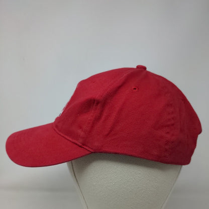 Port & Company Men's Slideback Hat Red Embroidered TBHBPA Horseshoe Logo