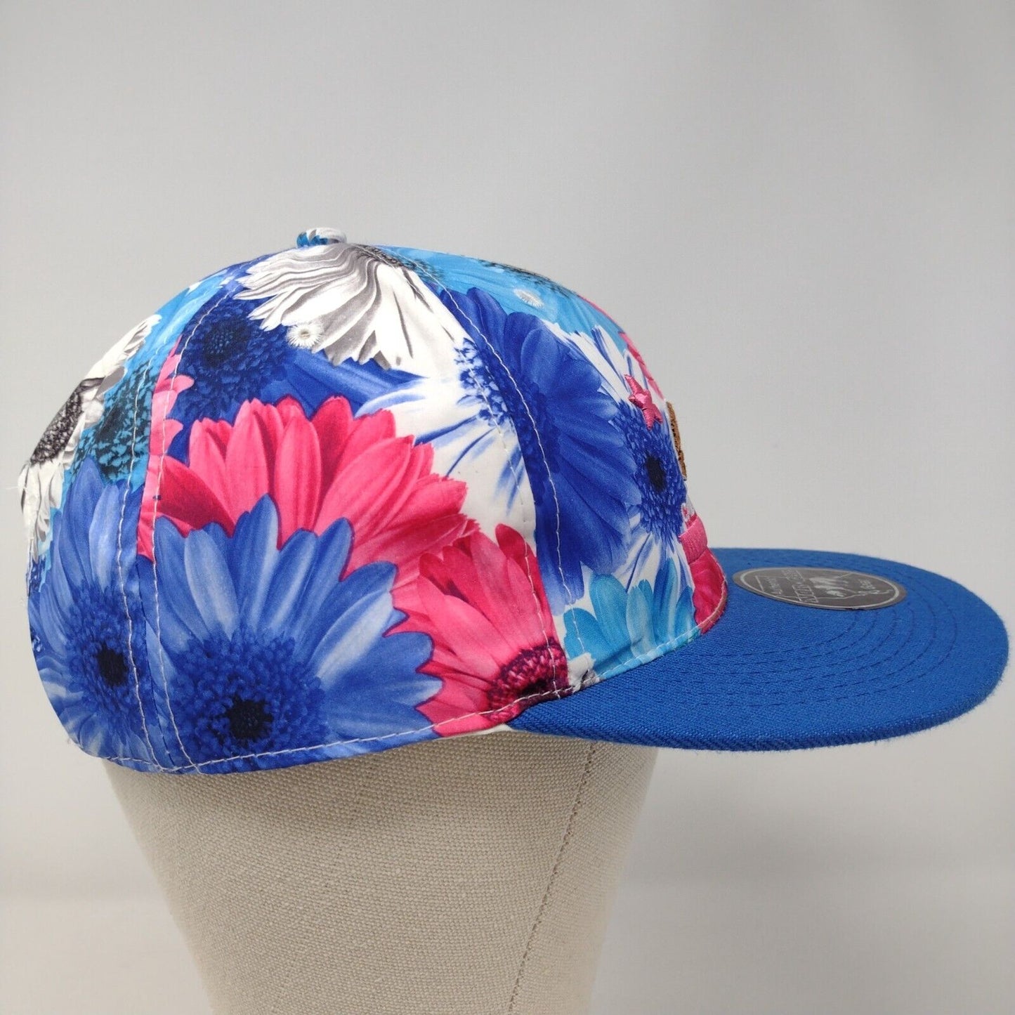 California Republic Bear Snapback Hat Multicolor OSFA Floral Hawaiian