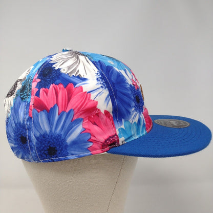 California Republic Bear Snapback Hat Multicolor OSFA Floral Hawaiian