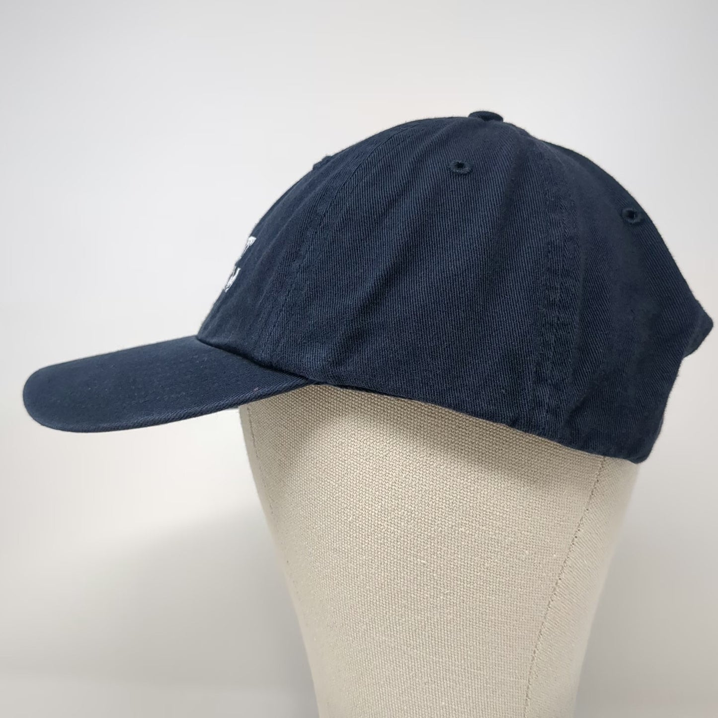 Richardson Baseball Cap Blue One Size Saint Anselm Cotton Slideback Hat Logo