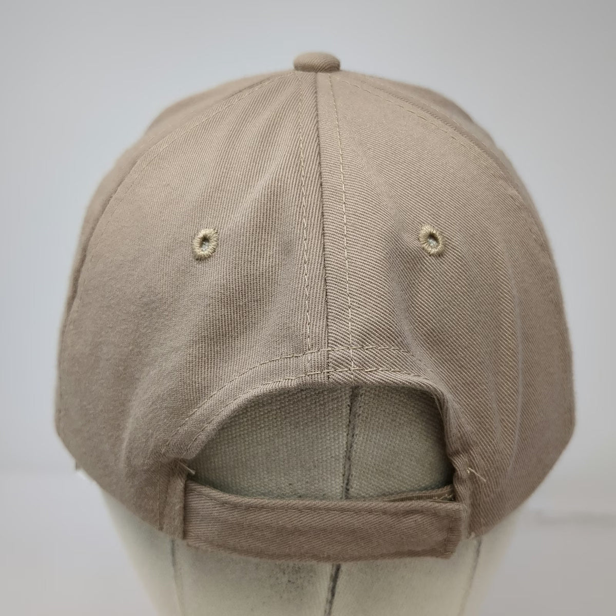 Airgas Baseball Cap Beige One Size Strapback Corporate Logo Air Liquide Hat
