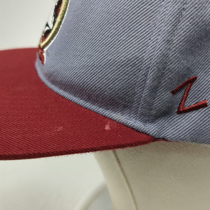 Florida State Seminoles NCAA Zephyr Snapback Gray Red One Size Hat Structured