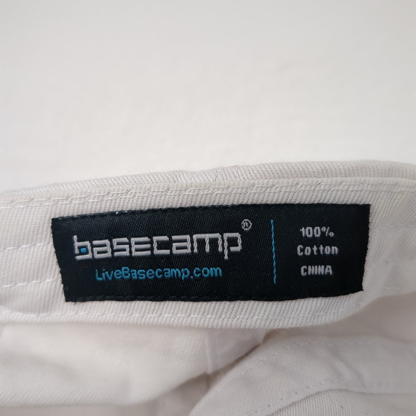 Caymus Vineyards Slideback Baseball Cap White One Size Adjustable Base Camp