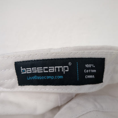 Caymus Vineyards Slideback Baseball Cap White One Size Adjustable Base Camp