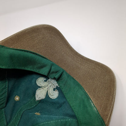 Fleur De Lis Strapback Hat Multi One Size Adjustable Colorblock 6 Panel
