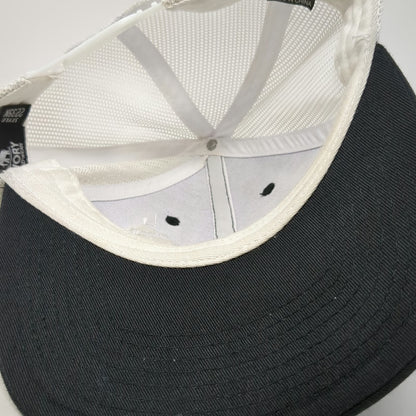 Ivory Headwear Builders FirstSource Trucker Hat Black OSFM Mesh Logo Snapback