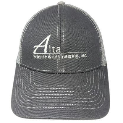 Cap America Baseball Cap Gray One Size Alta Science Engineering Strapback Hat