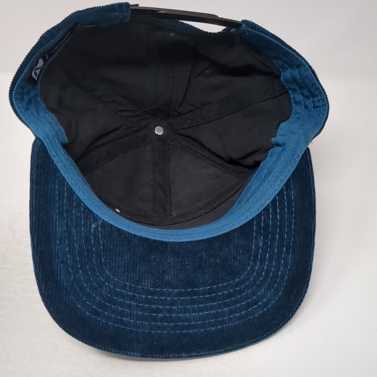 Flylow 5 Panel Blue One Size Corduroy I Love Après Hat Embroidered Adjustable
