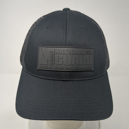 Army National Guard Defend What Matter Most Trucker Hat Black Large Richardson