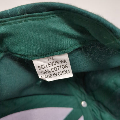 Alaska Established 1959 Strapback Hat Green One Size Adjustable 6 Panel