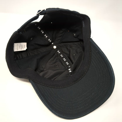 Under Armour Women's Slideback Hat Black One Size Adjustable Free Fit 6 Panel