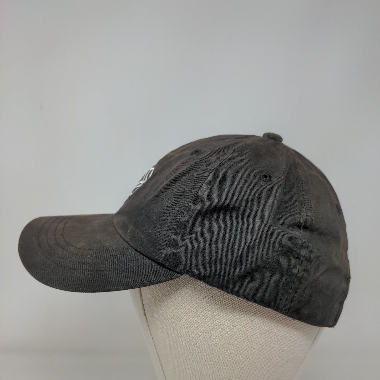 Yupoong Slideback Hat Black One Size Adjustable Embroidered The Classics 6 Panel