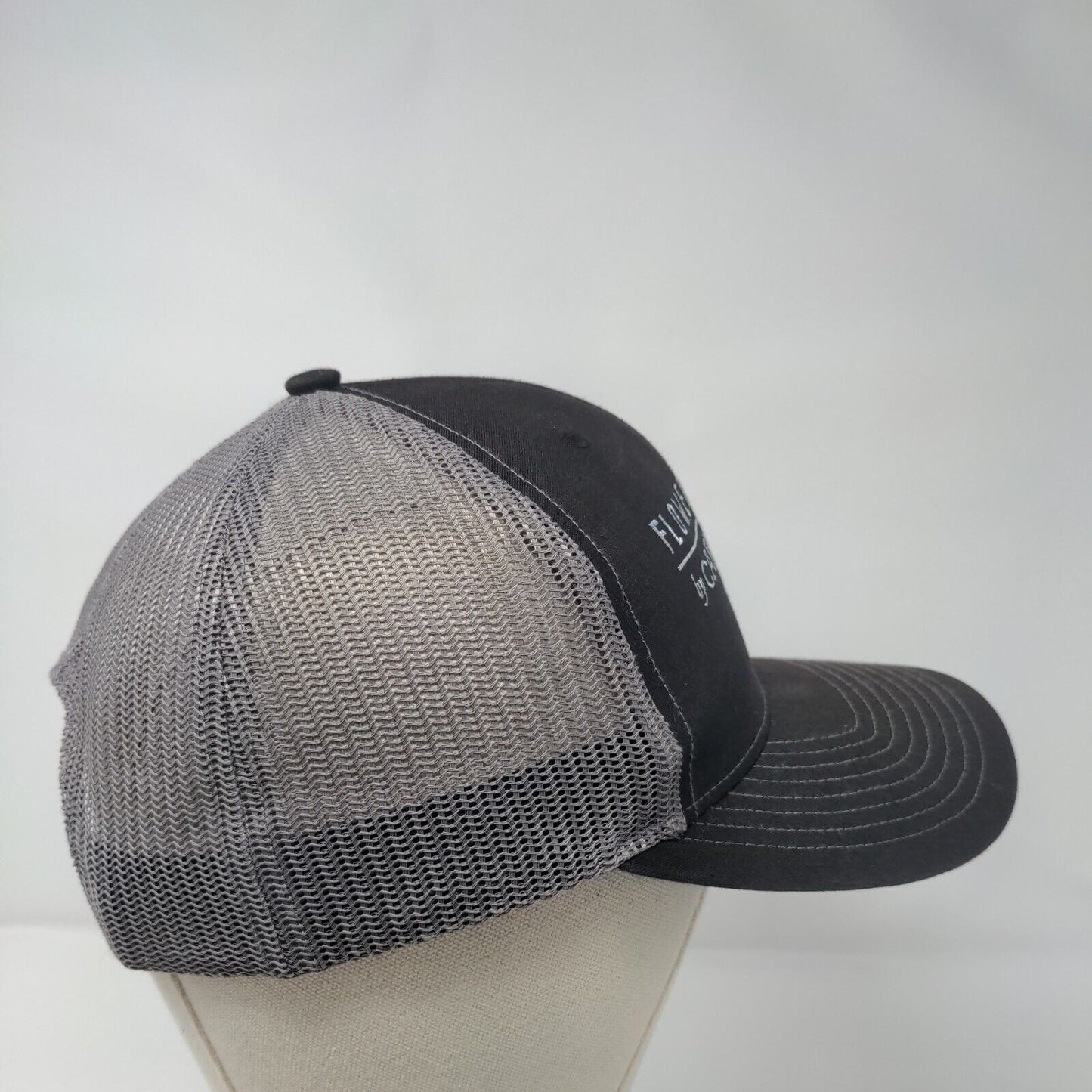 Flower General by Carlstedt's LLC Fishing Trucker Hat Black One Size Richardson