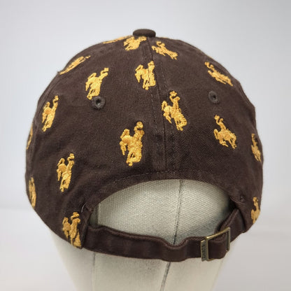 Zephyr Baseball Cap Brown OSFM University of Wyoming Steamboat All Over Print