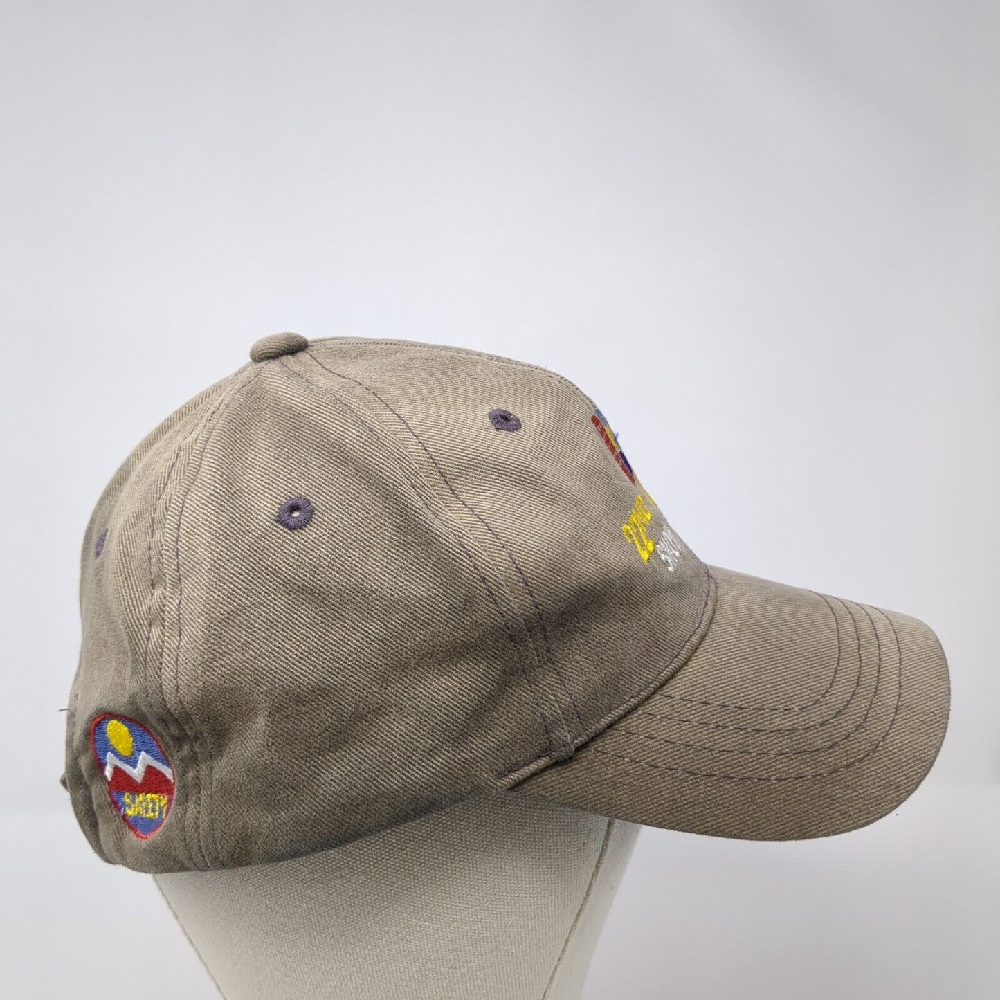 22nd Annual Snow Road-EO Strapback Hat Brown One Size Magic Headwear