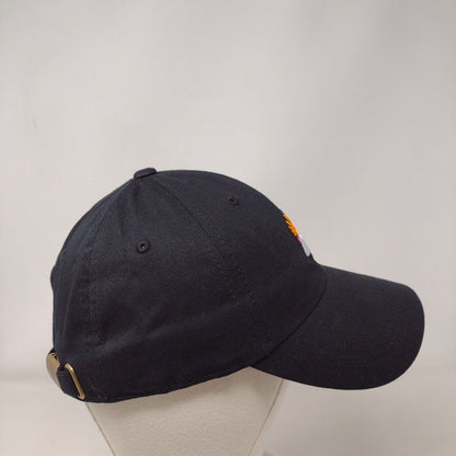 Chubbies Slideback Hat Black Embroidered Cockatoo Bird Logo 100% Cotton