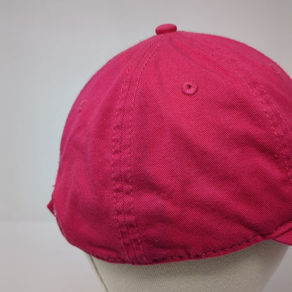 Universal Studios Strapback Hat Pink One Size Adjustable Embroidered