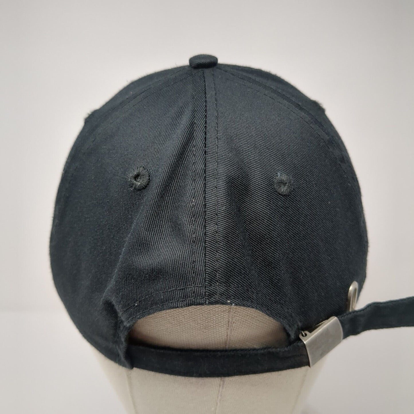 Zing Slideback Baseball Cap Black One Size Adjustable Embroidered Port Authority