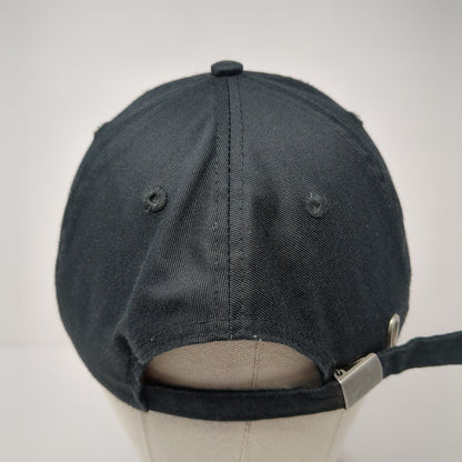 Zing Slideback Baseball Cap Black One Size Adjustable Embroidered Port Authority