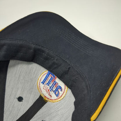 Miller Lite Beer Embroidered Baseball Cap Black One Size Cotton Slideback Hat