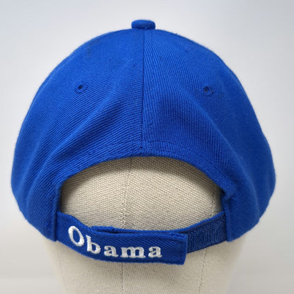City Hunter Blue Baseball Cap One Size Strapback Obama 2012 4 More Years Hat