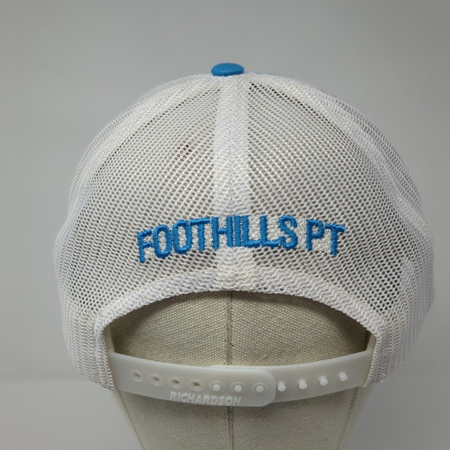 Foothills PT Snapback Mesh Back Trucker Hat Blue One Size Richardson