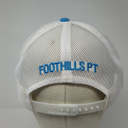 Foothills PT Snapback Mesh Back Trucker Hat Blue One Size Richardson
