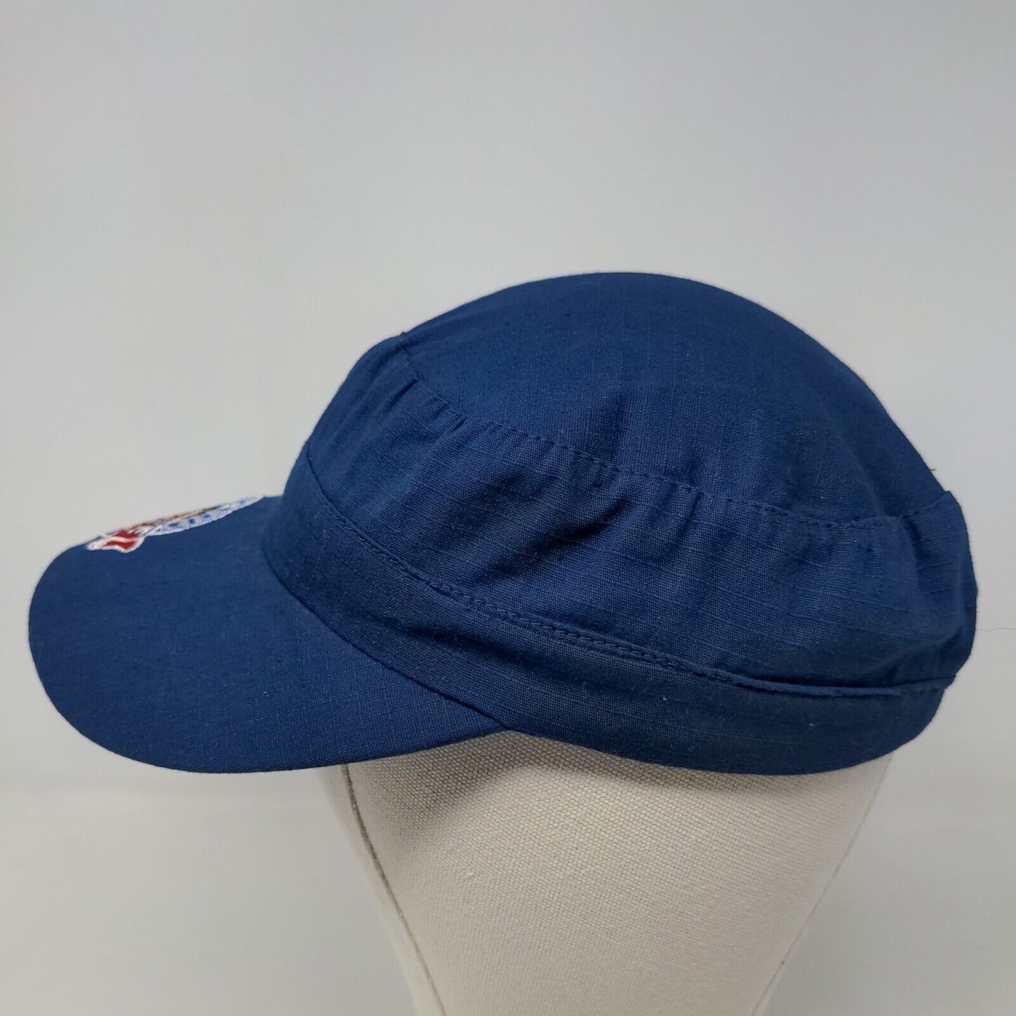 Royal Caribbean Women's Strapback Cadet Cap Hat Blue Adjustable Embroidered