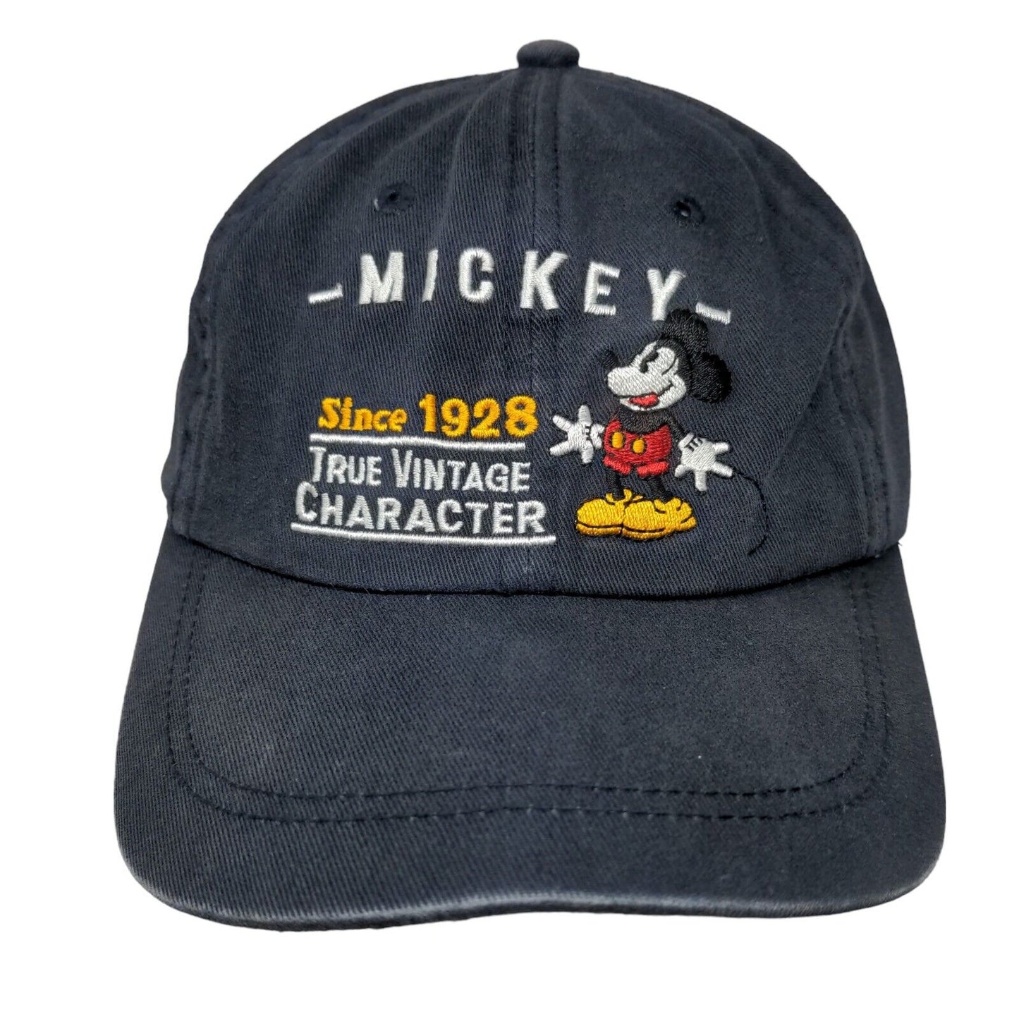 Mickey Mouse Since 1928 True Vintage Character Slideback Hat Blue One Size