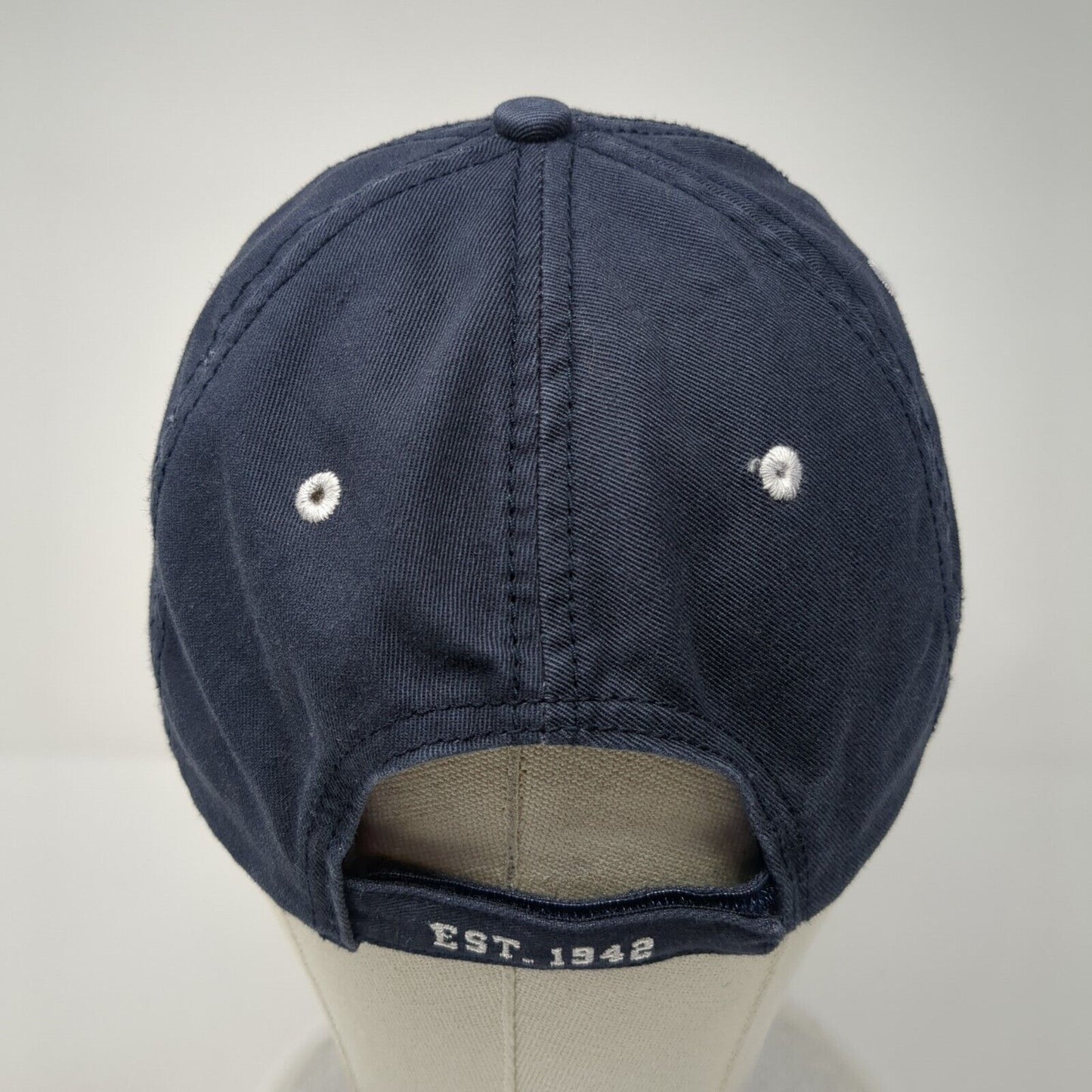 Bogus Basin ID Strapback Hat Blue One Size Adjustable Attitude 6 Panel