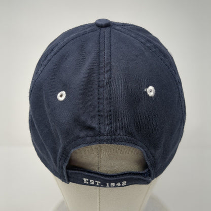 Bogus Basin ID Strapback Hat Blue One Size Adjustable Attitude 6 Panel