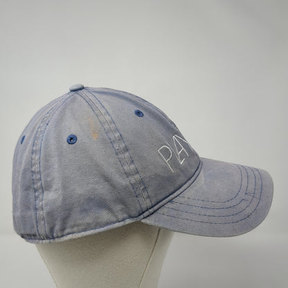 Player Slideback Hat Blue One Size Adjustable Embroidered 6 Panel