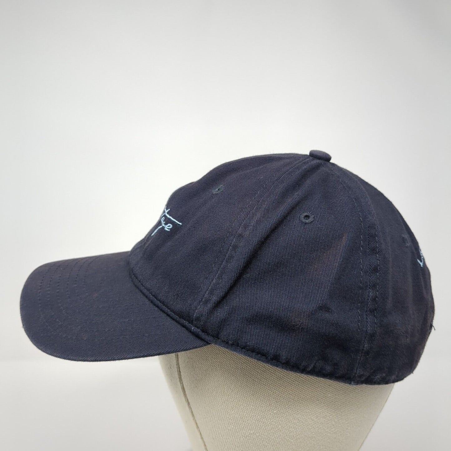 Montage Laguna Beach Slideback Hat Blue One Size Adjustable Embroidered