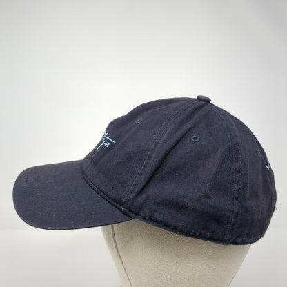 Montage Laguna Beach Slideback Hat Blue One Size Adjustable Embroidered
