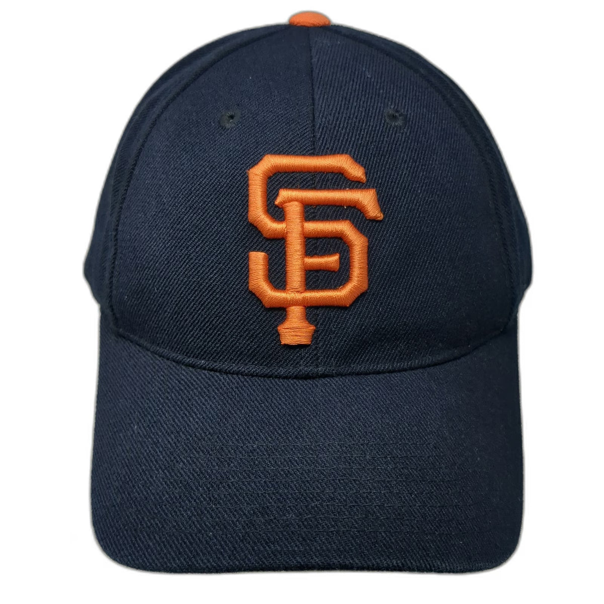 San Francisco Giants MLB Outdoor Cap Snapback Blue M SF Logo Gray Underbrim Hat