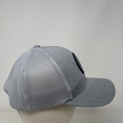 Travis Matthew California Est MMVII Snapback Trucker Hat Gray OS 110 Mesh Back