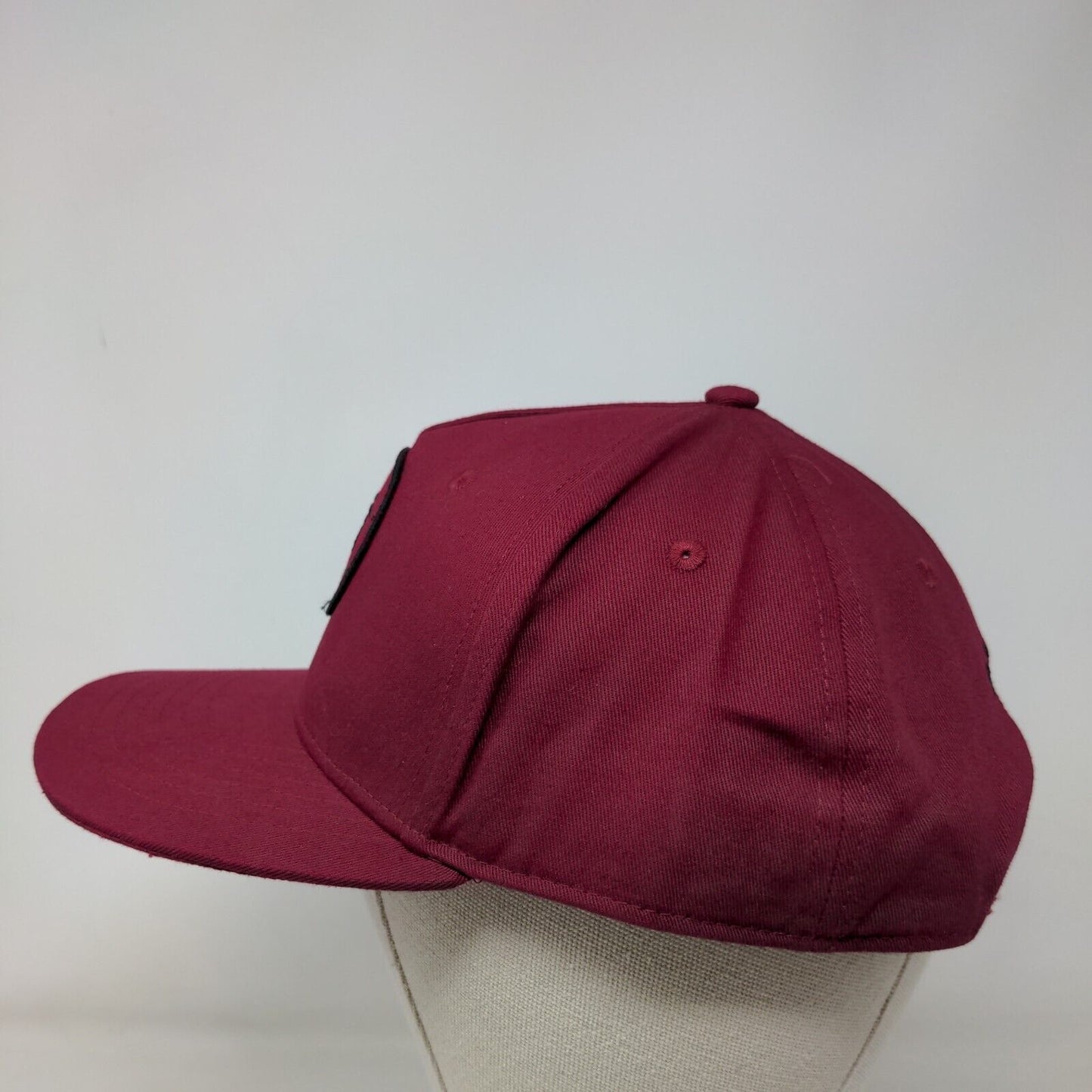 Palm Tree Snapback Hat Red One Size Embroidered Adjustable Dreamland