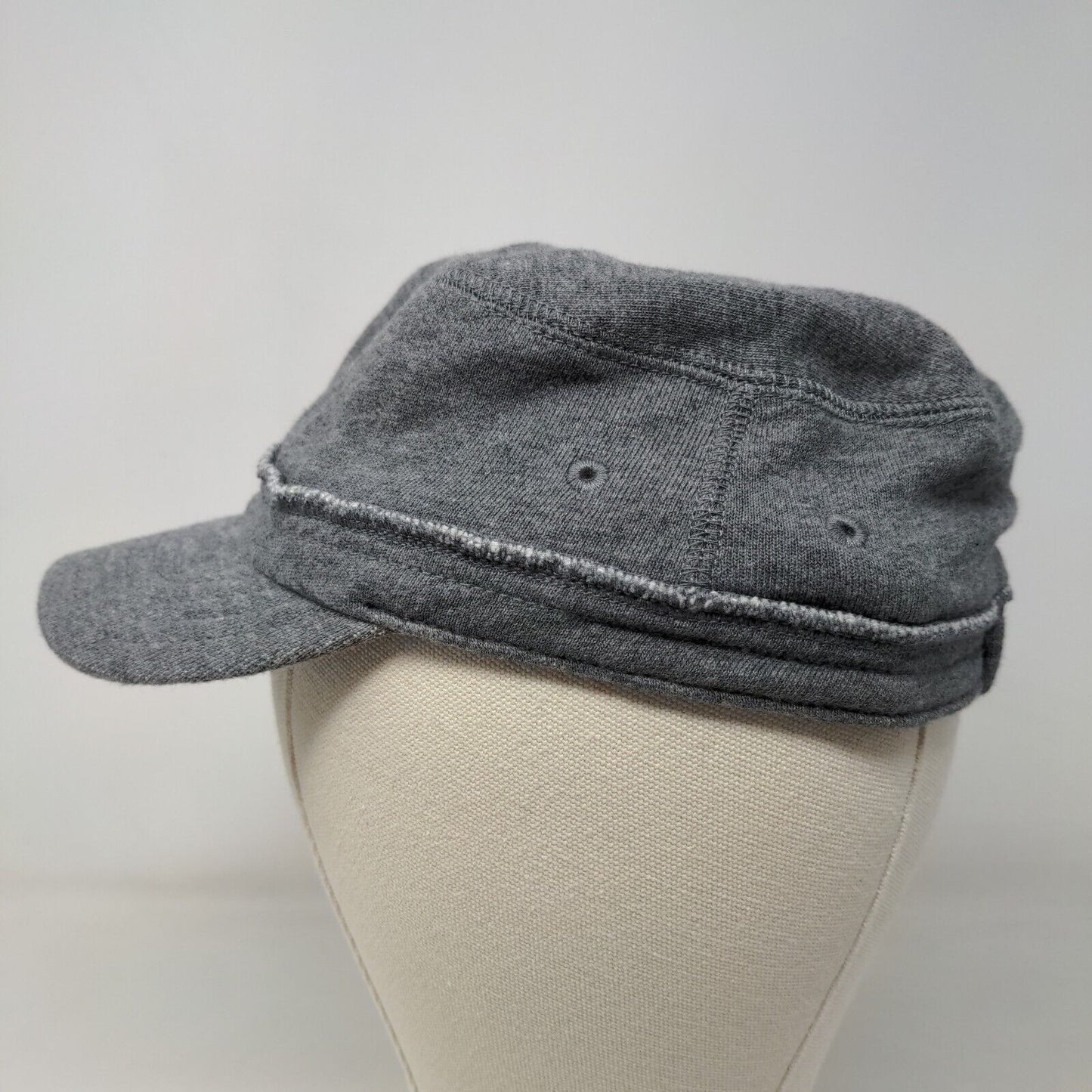 BabyGap Infants Cadet Cap Hat Gray Size S-M 100% Cotton Vent Holes