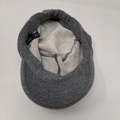 BabyGap Infants Cadet Cap Hat Gray Size S-M 100% Cotton Vent Holes