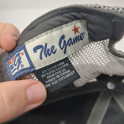 The Game Trucker Hat Gray One Size Youth Camps Rodeo Starts Here Snapback