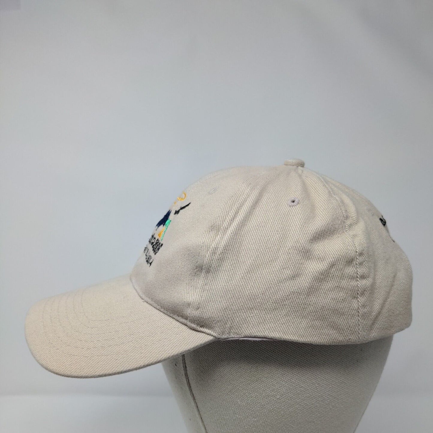 Quito 2006 Cities On Volcanoes 4 Strapback Hat Tan OSFA Embroidered