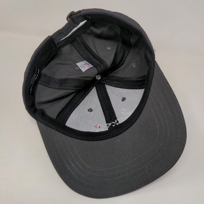 Love Your Melon Slideback Hat Gray One Size Adjustable Embroidered