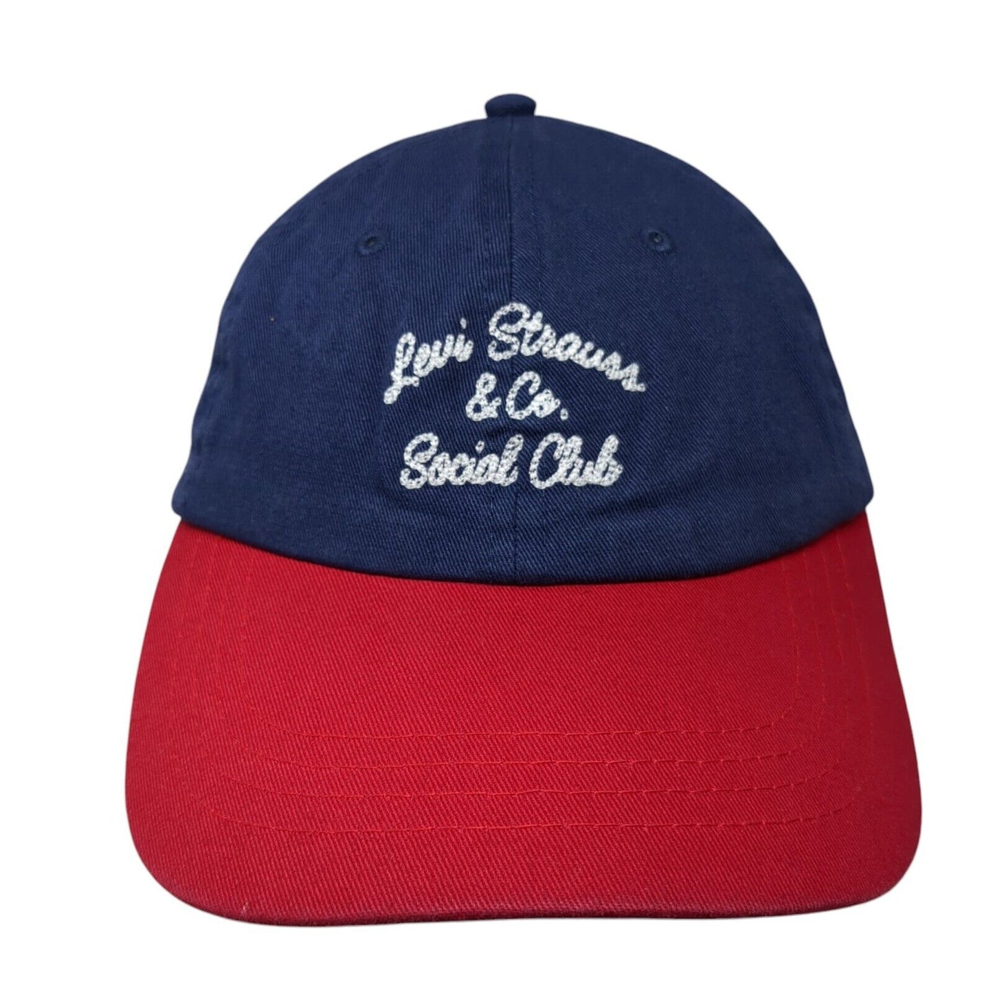Levi Strauss & Co. Social Club Snapback Hat Multi One Size Colorblock
