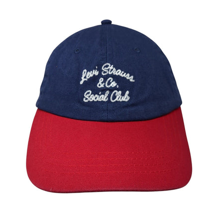 Levi Strauss & Co. Social Club Snapback Hat Multi One Size Colorblock