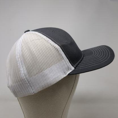 Empire Title & Escrow Snapback Trucker Hat Gray OSFA Mesh Back Colorblock
